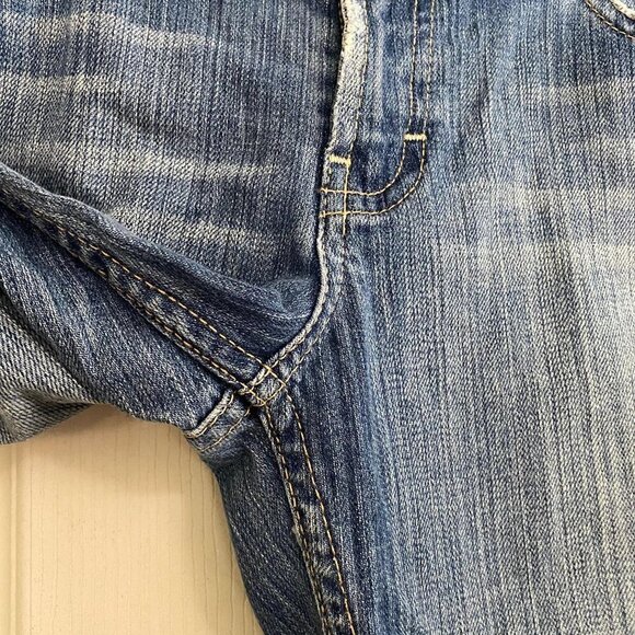 BKE Culture Buckle Women's Medium Light Wash Bootcut Blue Jeans Size 27 33.5 - Picture 9 of 11
